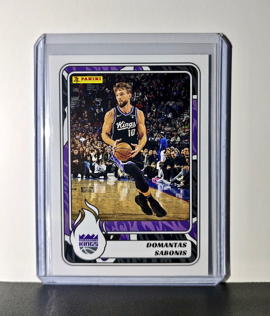Domantas Sabonis 2024-25 Panini NBA #11 Sticker Card Sacramento Kings