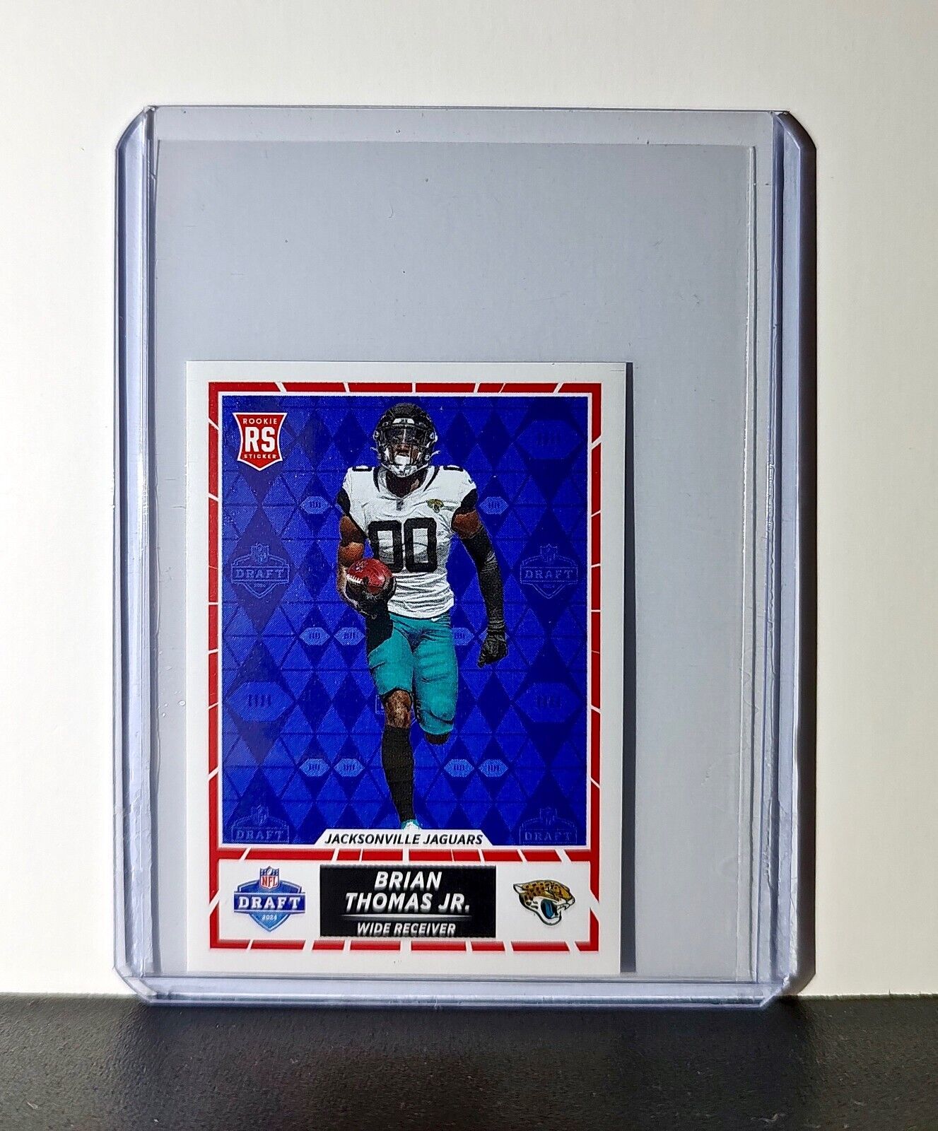 Brian Thomas Jr. Rookie 2024 Panini NFL Sticker #556 NFL Draft Jaguars