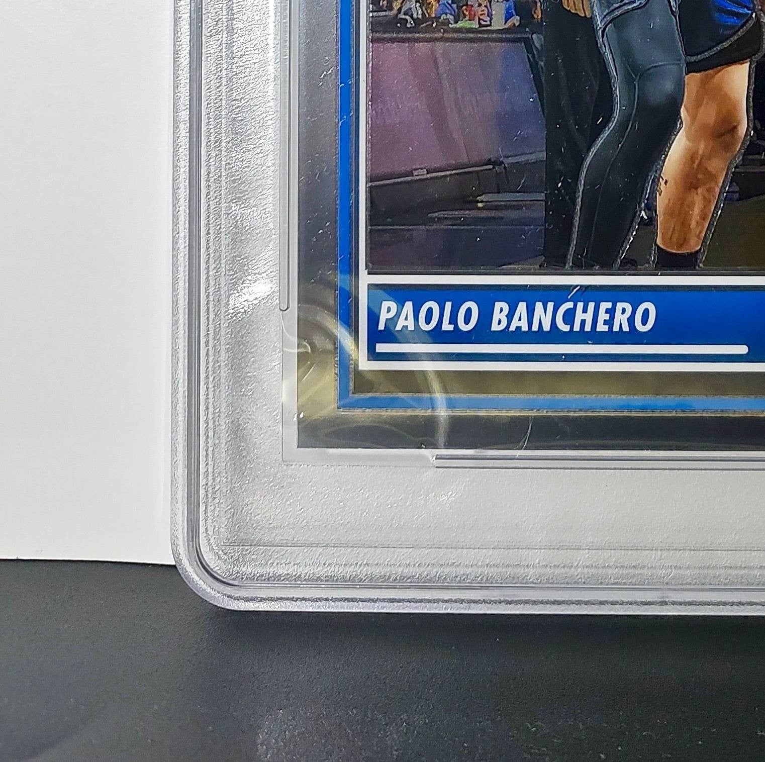 Paolo Banchero 2023 Panini Premium Stock NBA Hoops #25 Jumbo PSA 9 Mint