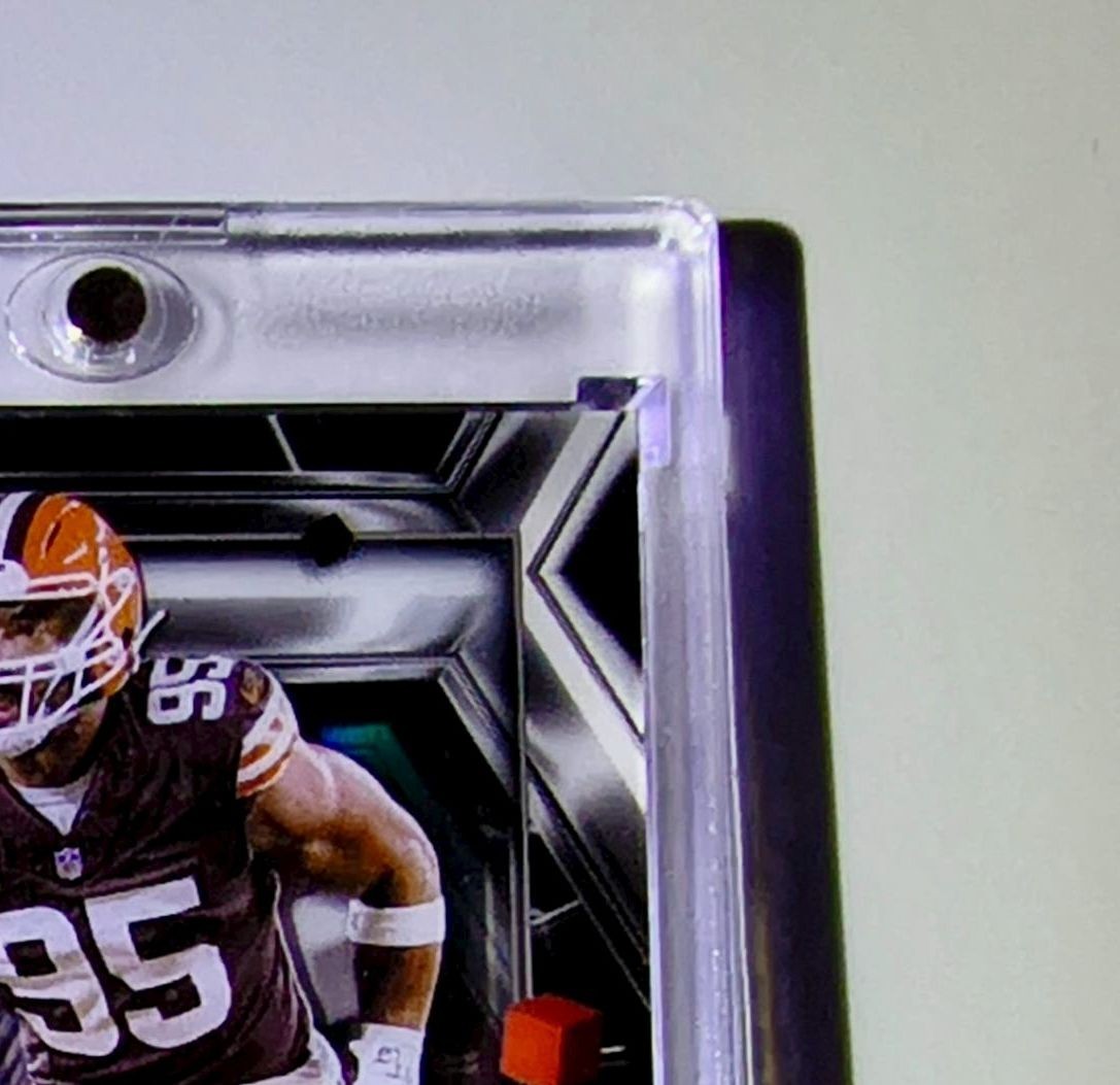 Myles Garrett 2025 NFL Topps Chrome Black #DOD-7 Depth of Darkness SSP Case Hit
