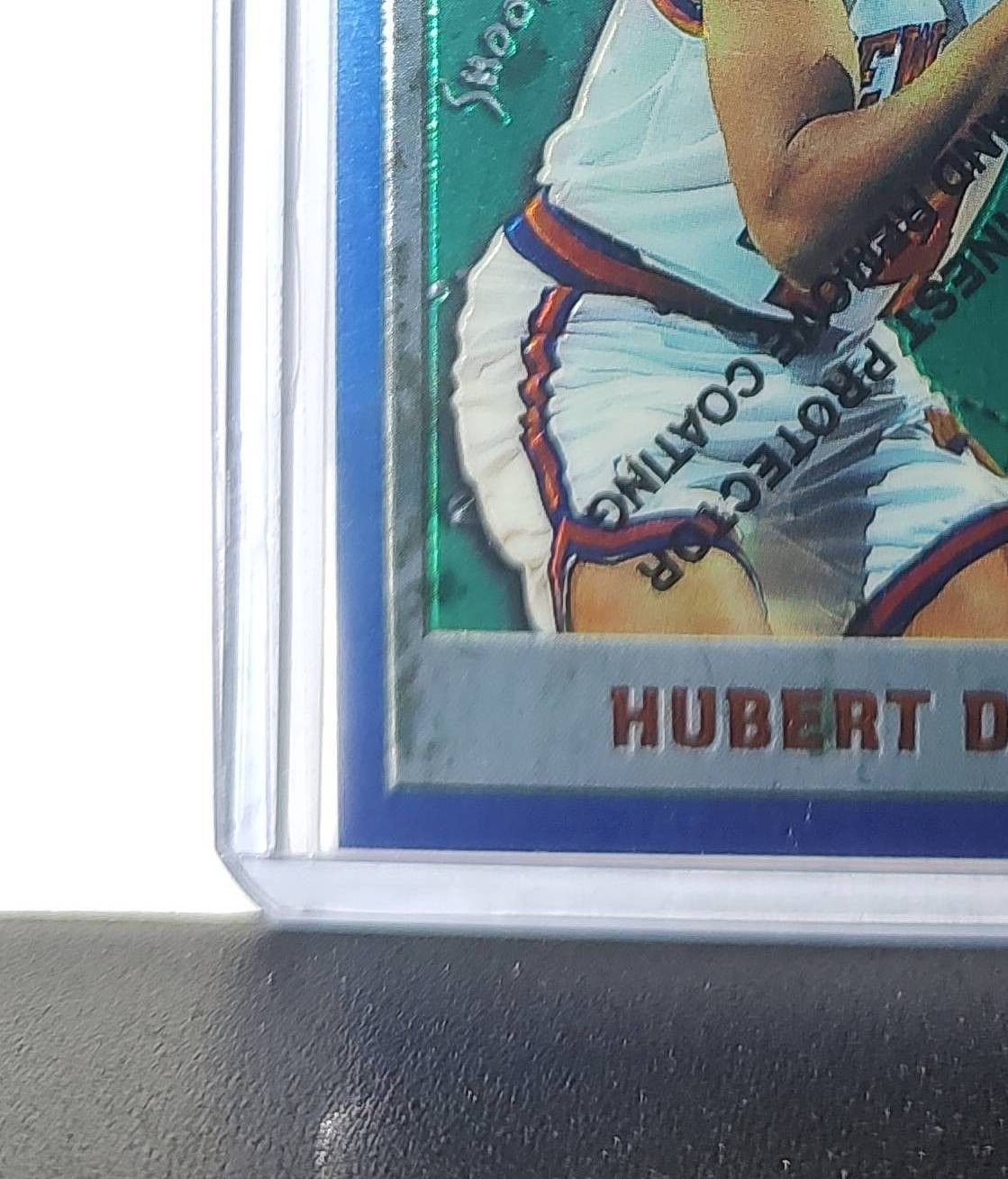 Hubert Davis 1995-96 Topps Finest NBA #213 Card New York Knicks