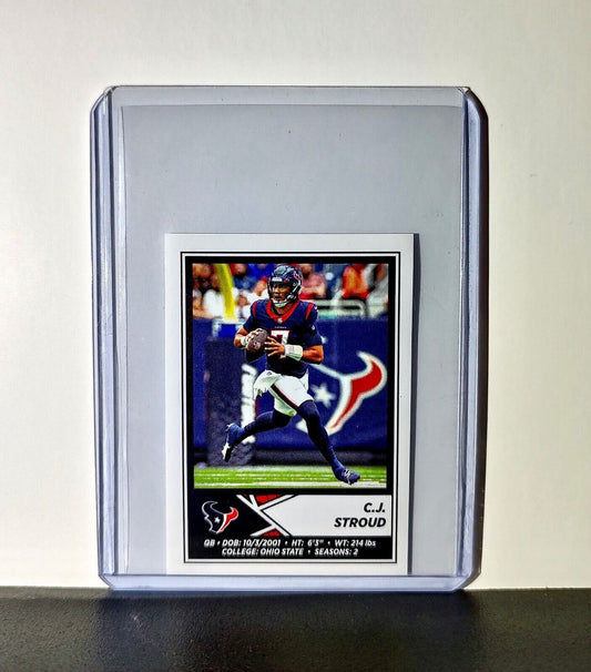 C.J. Stroud 2024 Panini NFL Sticker #171 Houston Texans