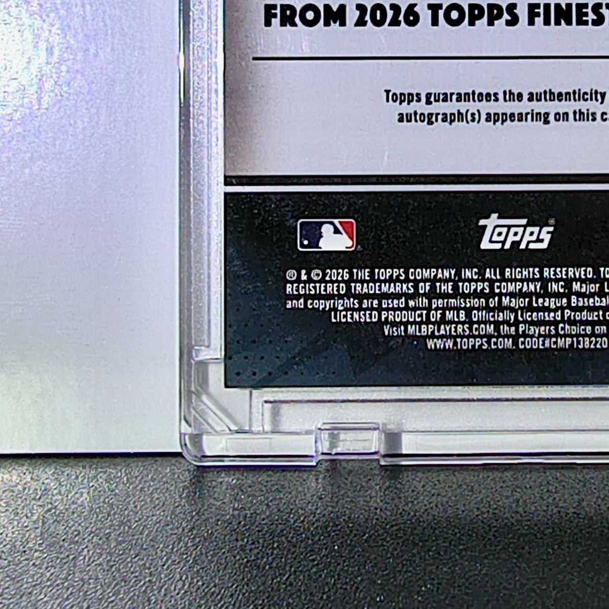 Cesar Prieto Rookie 2026 MLB Topps Finest Autograph #FA-CP Card Cardinals