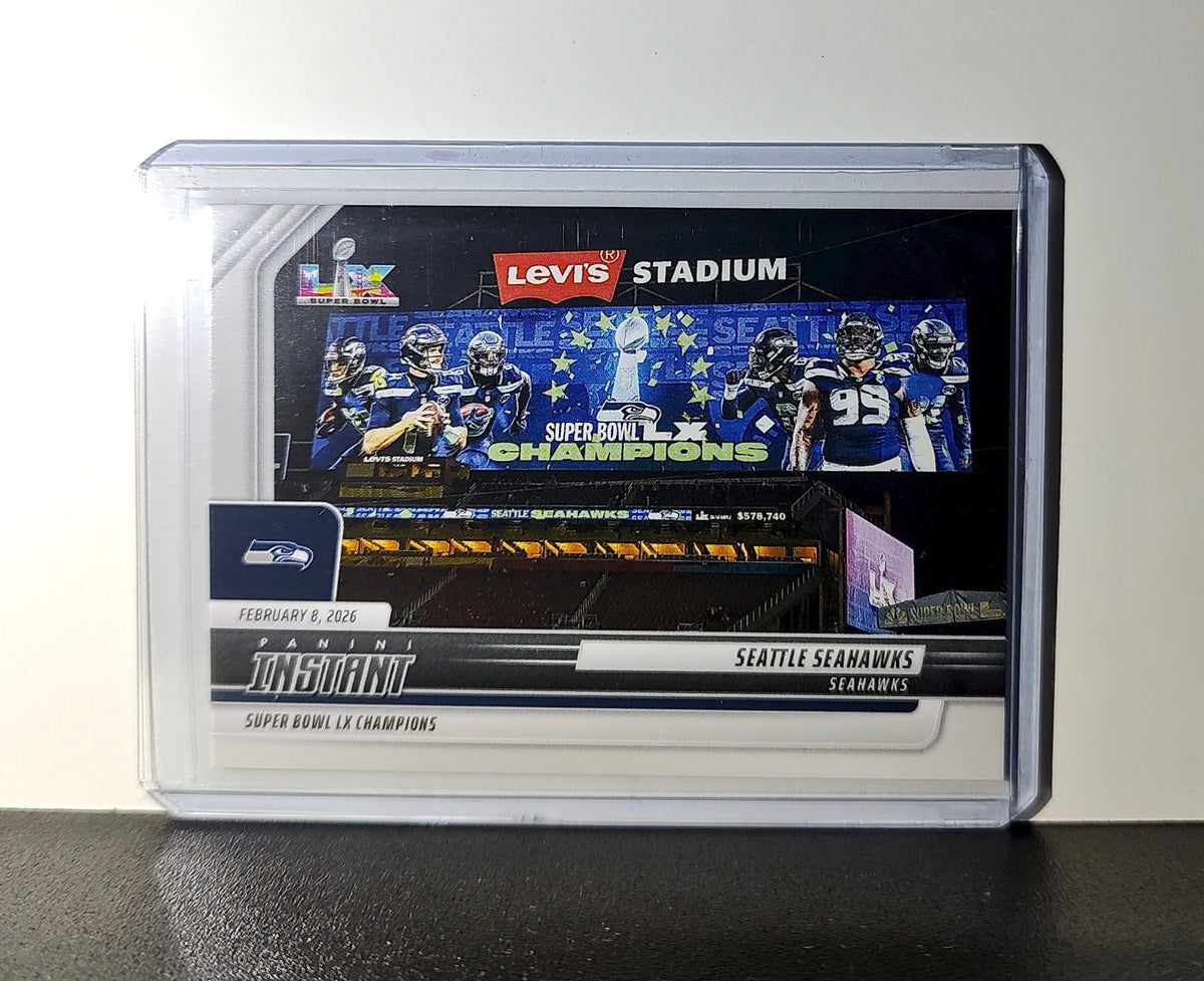 Seattle Seahawks 2026 Panini NFL Super Bowl LIX Champions #35 Team Card