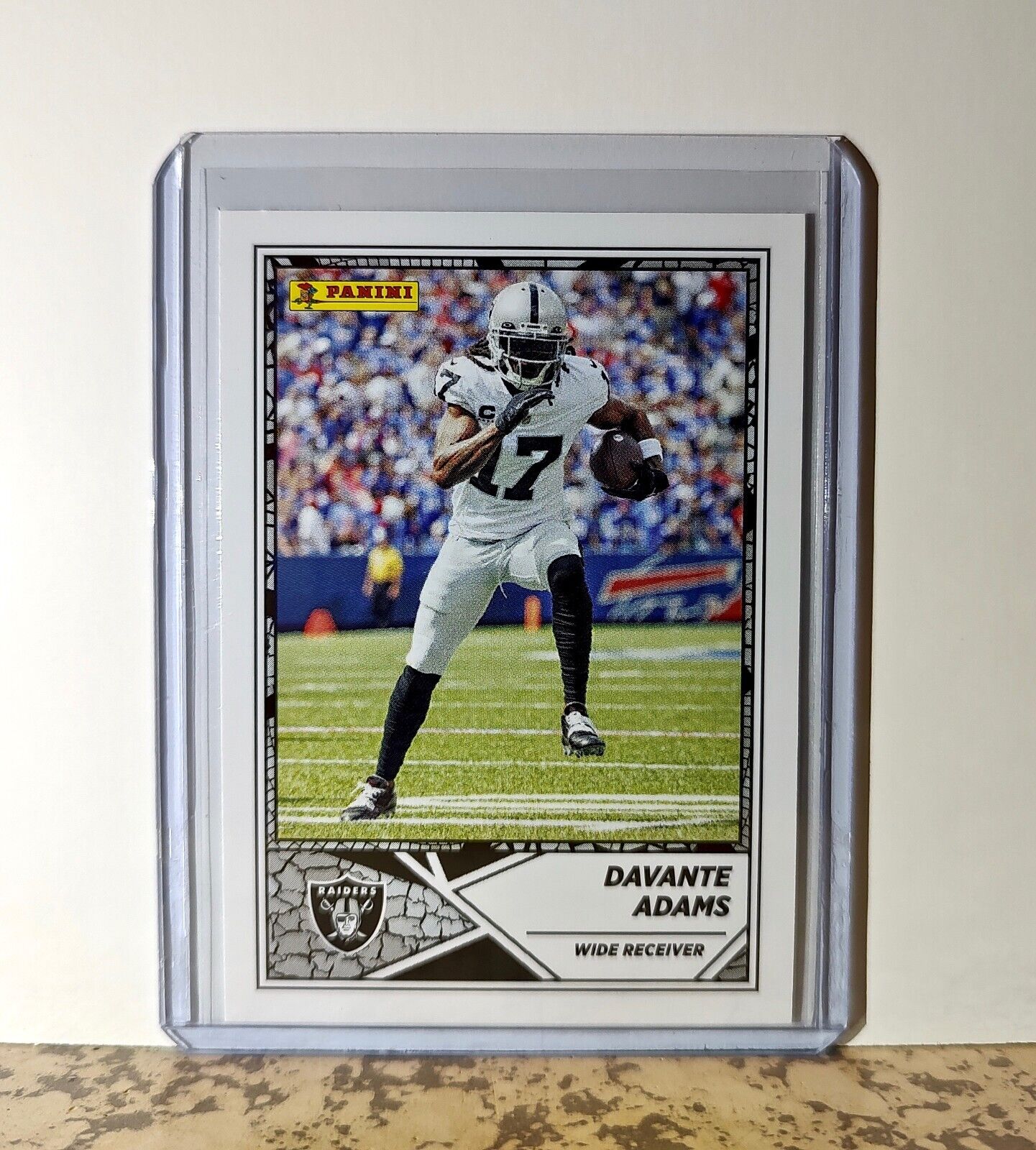 Davante Adams 2024 Panini NFL #35 Sticker Card Las Vegas Raiders