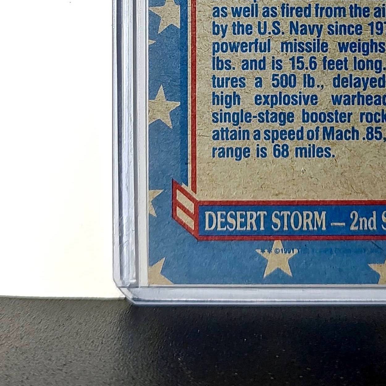 Harpoon Launch 1991 Topps Desert Storm #152 Card