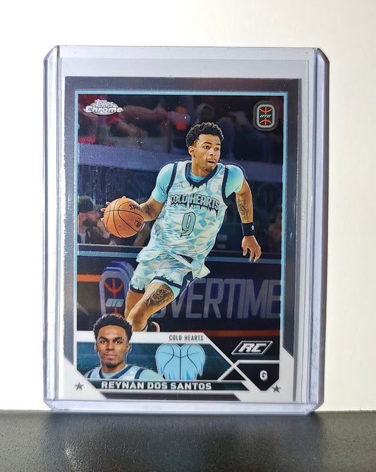 Reynan Dos Santos Rookie Card 2023-24 Topps Chrome Overtime #80 Cold Hearts