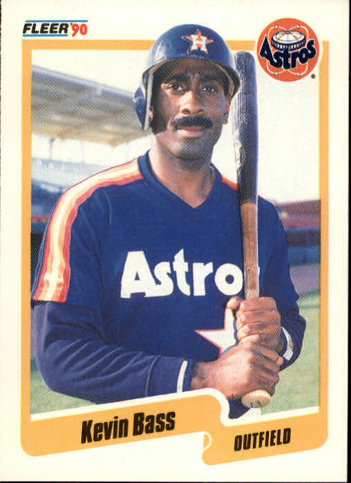 1990 Kevin Bass Fleer Baseball Card #223