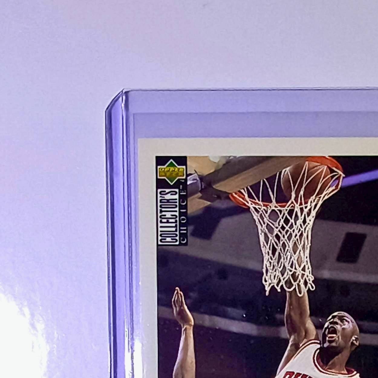 Michael Jordan 1995-96 Upper Deck Collector's Choice #45 Card Chicago Bulls