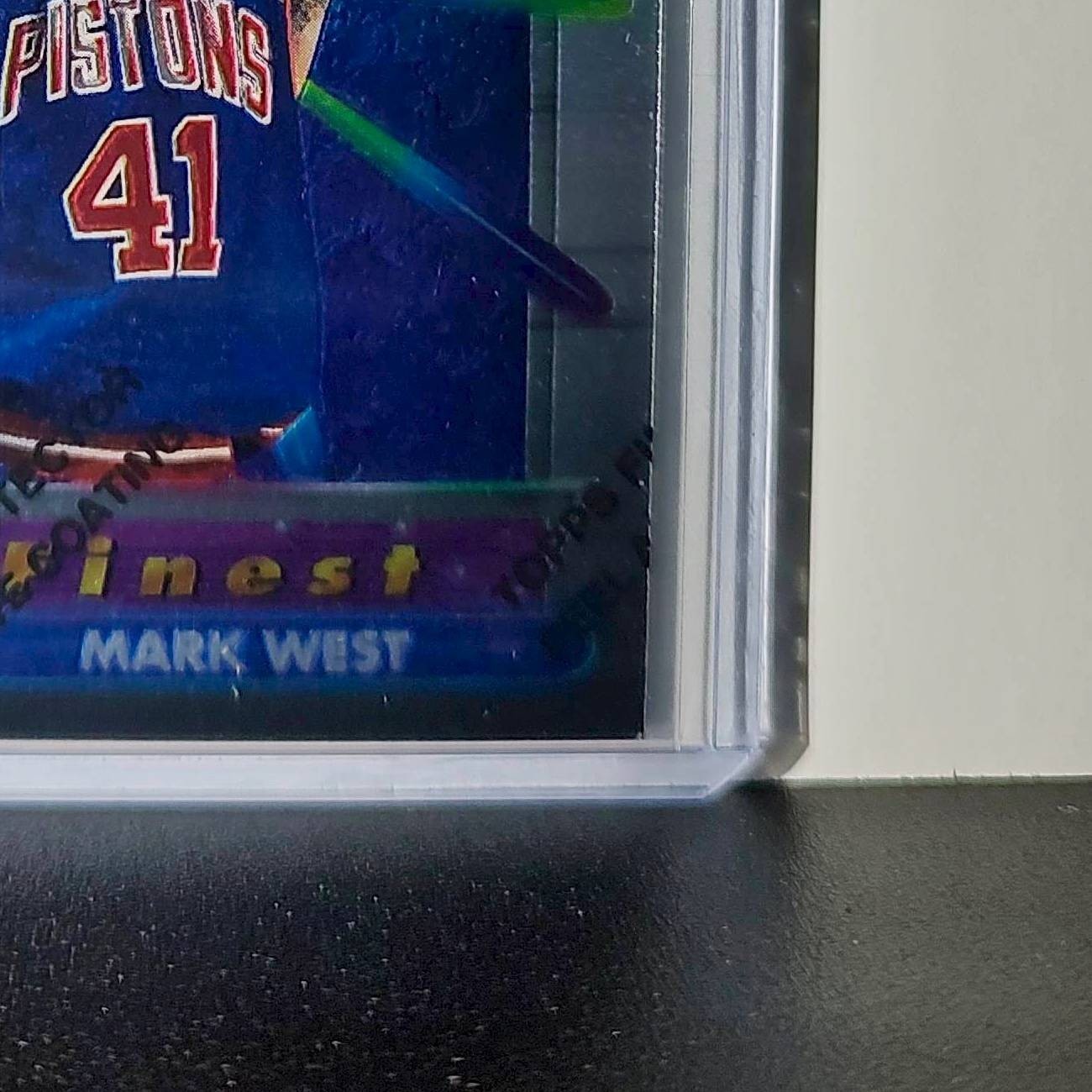 Mark West 1994-95 Topps Finest #184 Basketball Card