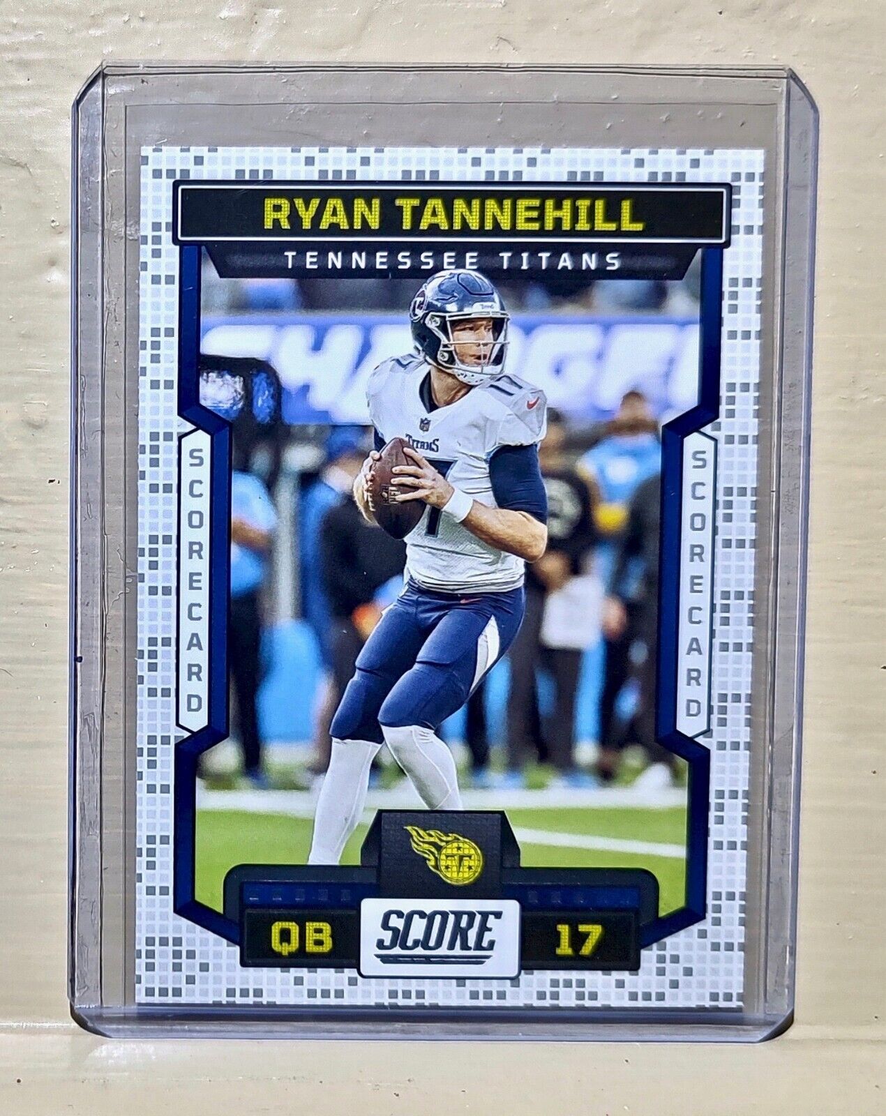 Ryan Tannehill 2023 Panini NFL 28 Score Scorecard Football Card Tennessee Titans