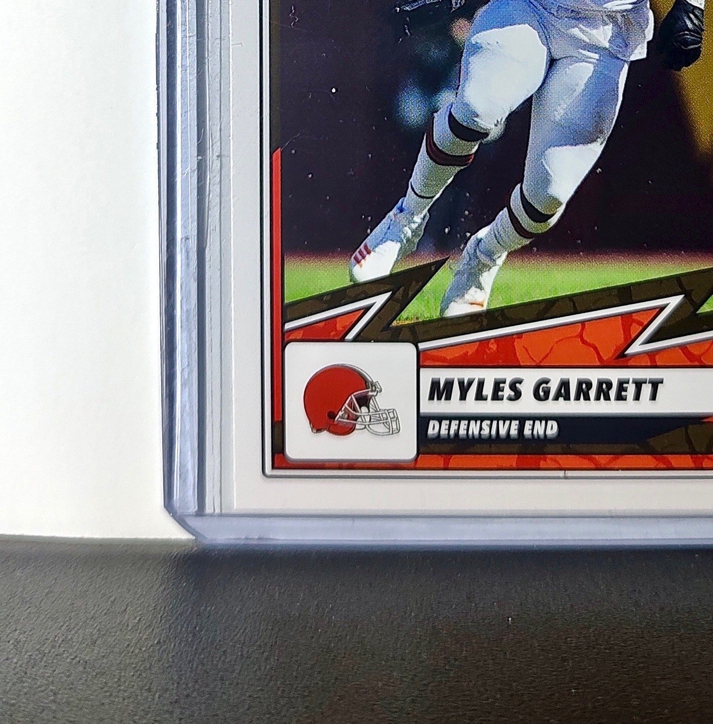 Myles Garrett 2025 Panini NFL #24 Sticker Card Cleveland Browns