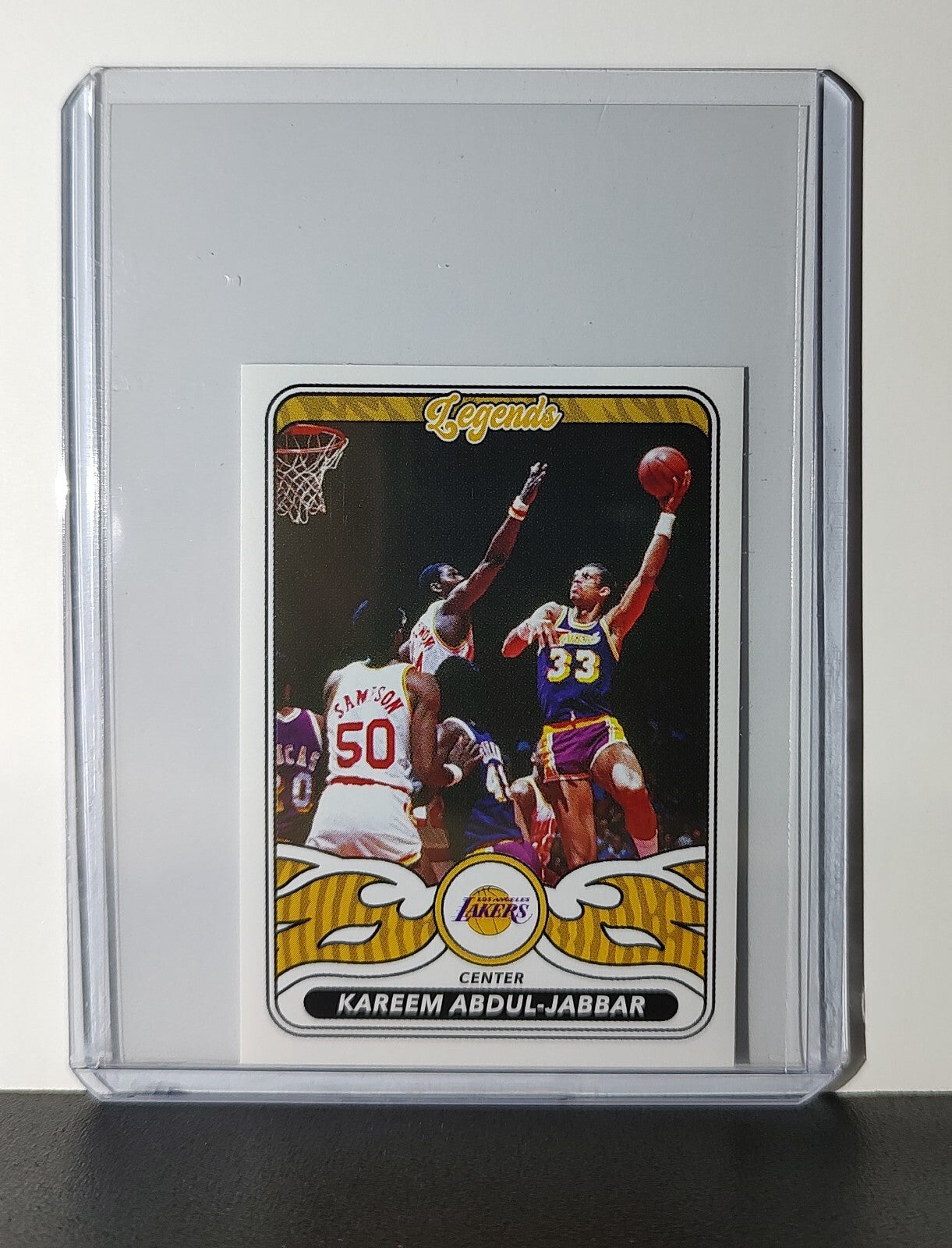 Kareem Abdul-Jabbar Legends 2024-25 Panini NBA #507 Sticker Los Angeles Lakers
