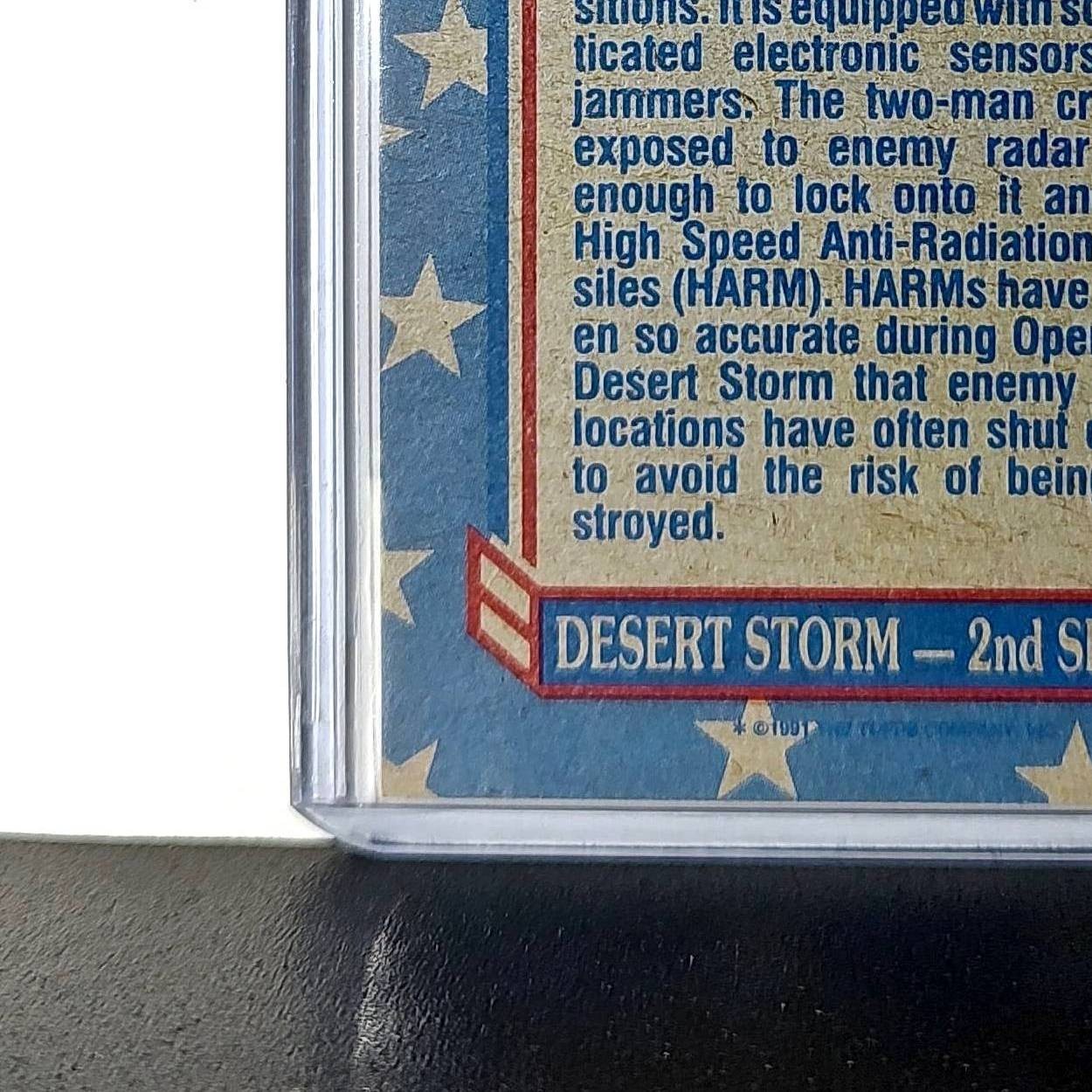 Wild Weasel 1991 Topps Desert Storm #113 Card
