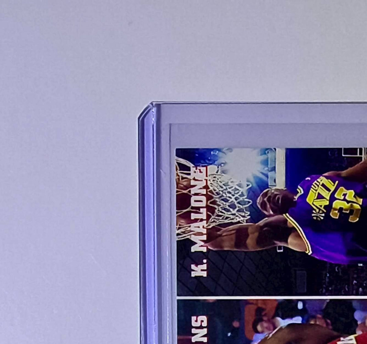 Michael Jordan Wilkins Malone 1993-94 NBA Hoops League Leaders #283 Card Bulls