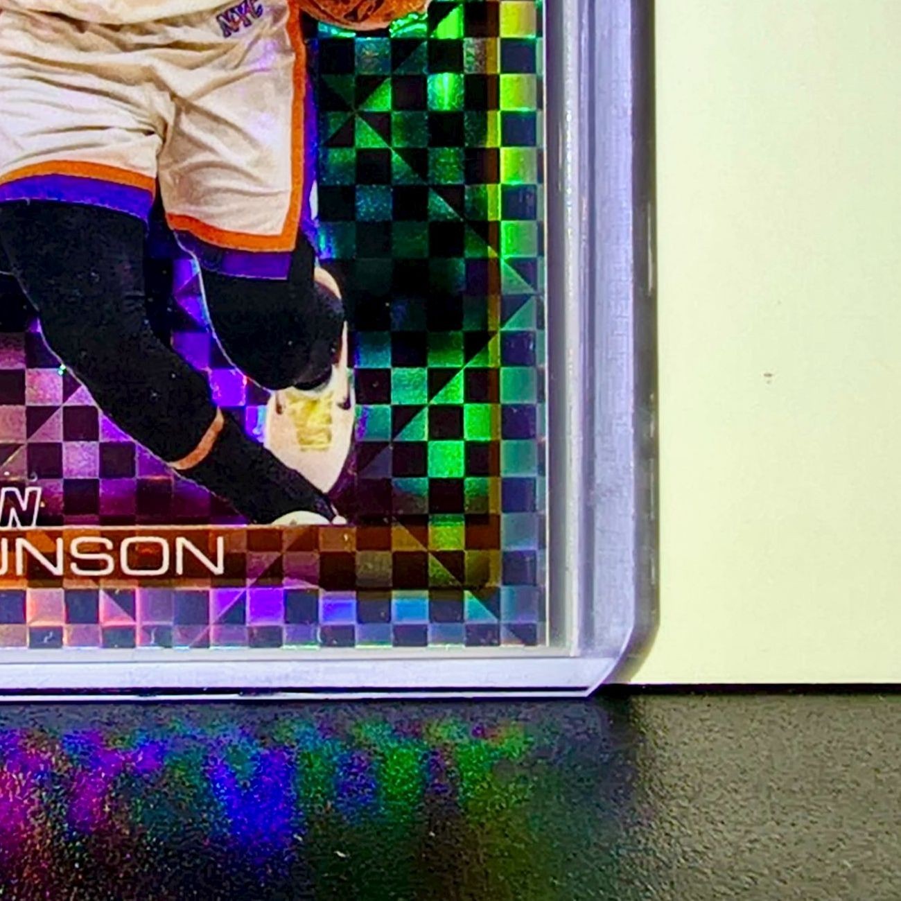 Jalen Brunson 2025-26 NBA Topps Chrome Update X-Fractor #20 Card New York Knicks