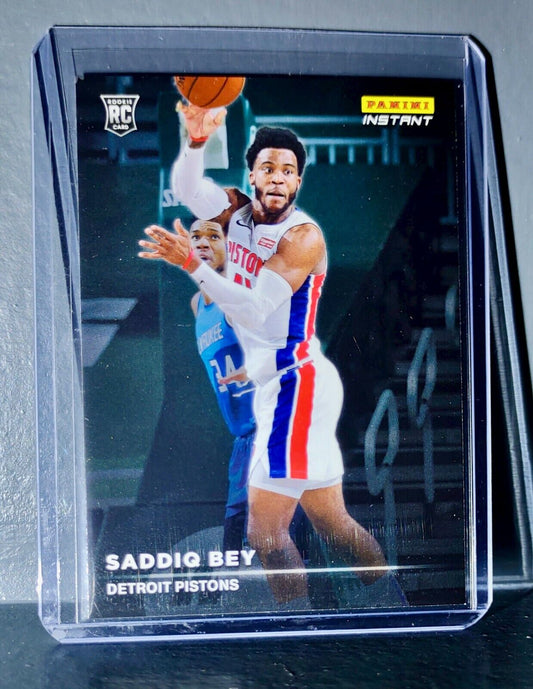 Saddiq Bey Rookie Spotlight 2020-21 Panini NBA #19 Basketball Card 1 of 1397