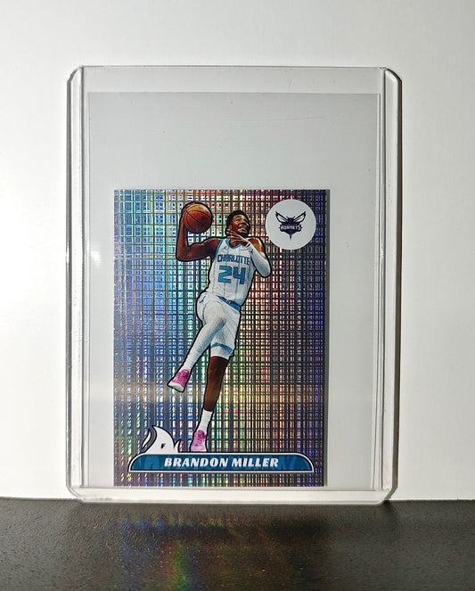 Brandon Miller 2024-25 Panini NBA #147 Sticker Card Charlotte Hornets