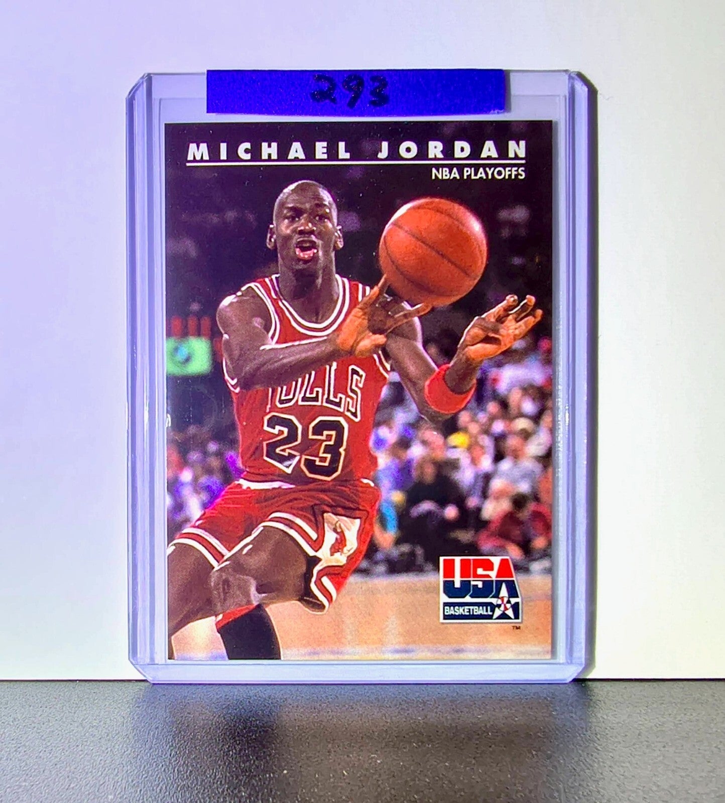 Michael Jordan 1992-93 Skybox USA Basketball #42 Basketball Card Chicago Bulls