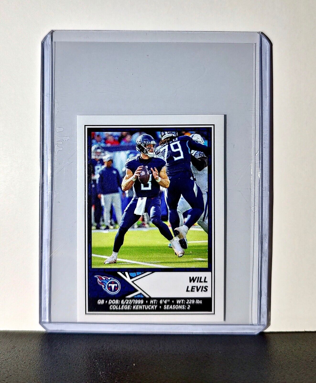 Will Levis 2024 Panini NFL Sticker #219 Tennessee Titans