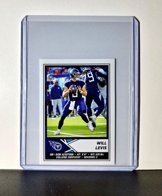 Will Levis 2024 Panini NFL Sticker #219 Tennessee Titans