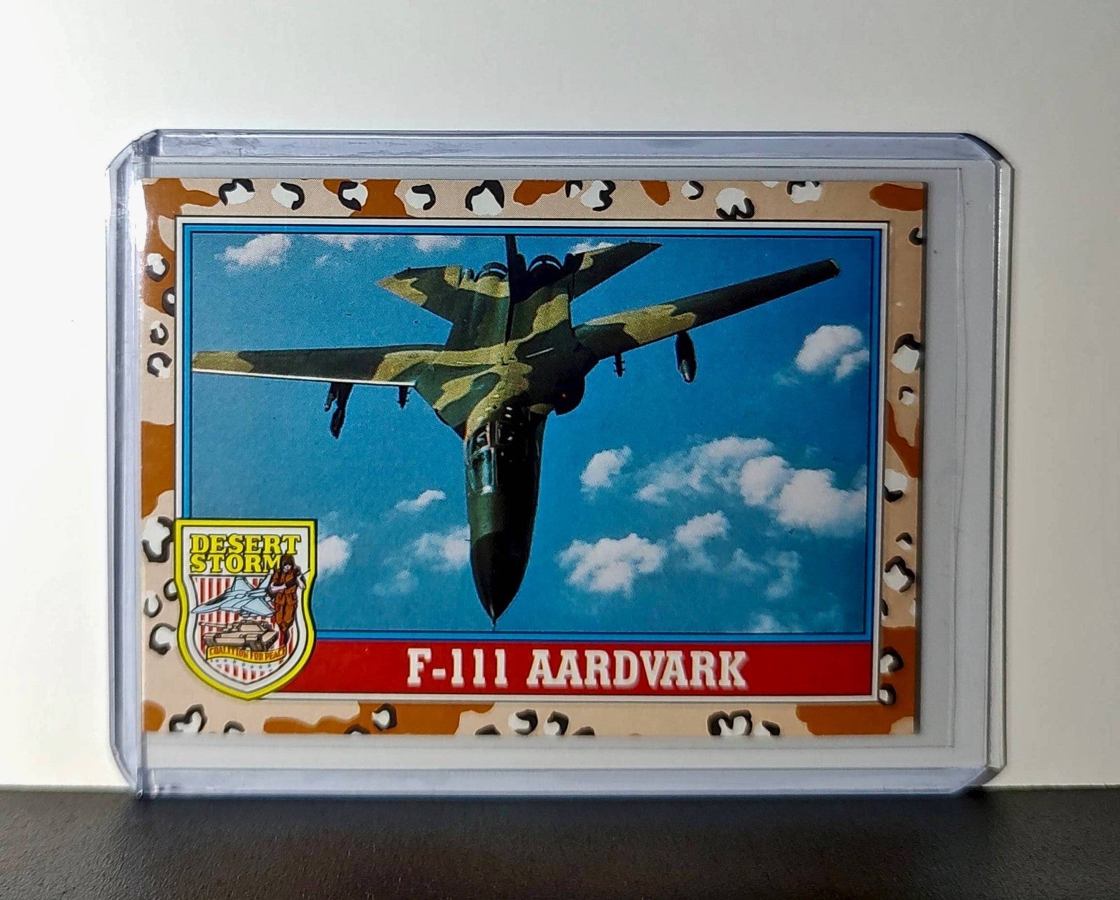 F-111 Aardvark 1991 Topps Desert Storm #133 Card