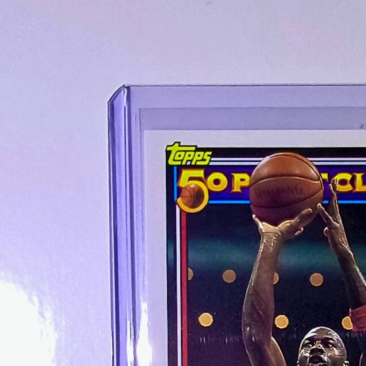 Michael Jordan 1992-93 Topps 50-Point Club #205 Basketball Card Chicago Bulls