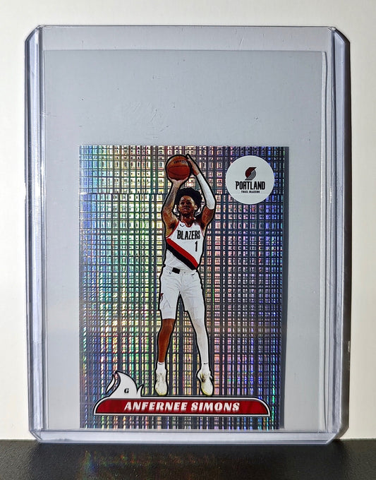 Anfernee Simons 2024-25 Panini NBA #446 Foil Sticker Card Portland Trail Blazers