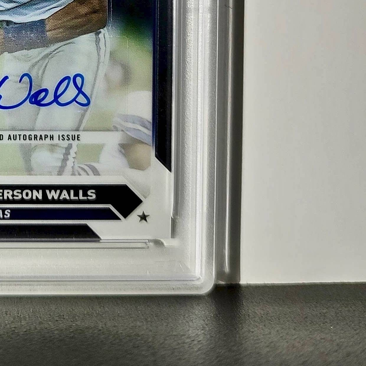 Everson Walls 2023 Topps Chrome #TCA-EW PSA 10 Auto 10