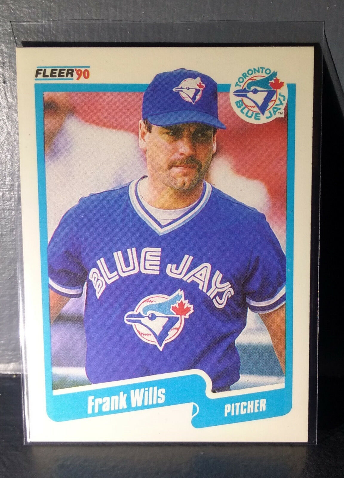 1990 Frank Wills Fleer Baseball Card #98