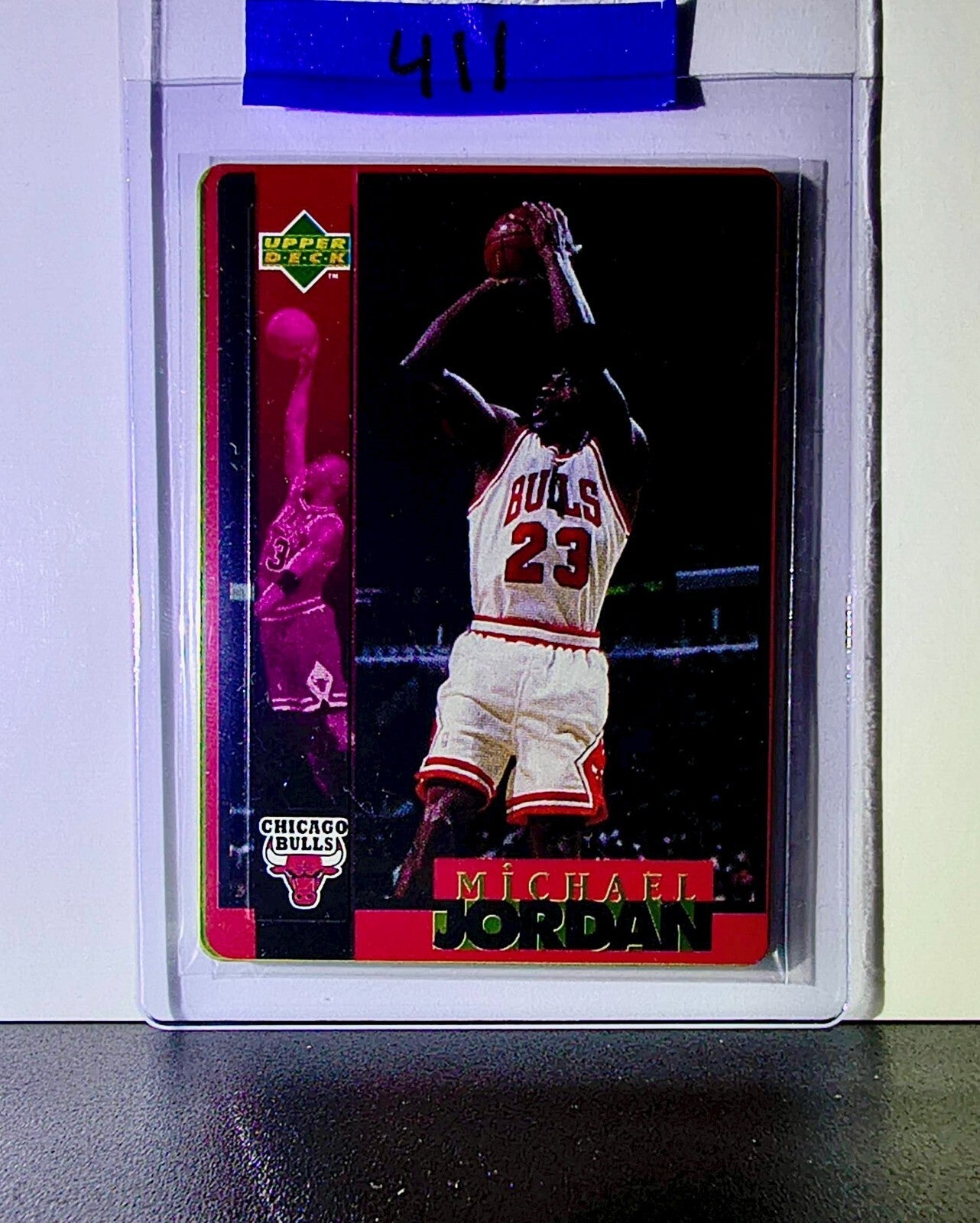 Michael Jordan 1996 Upper Deck All Metal Tin Set #2 Basketball Card Bulls
