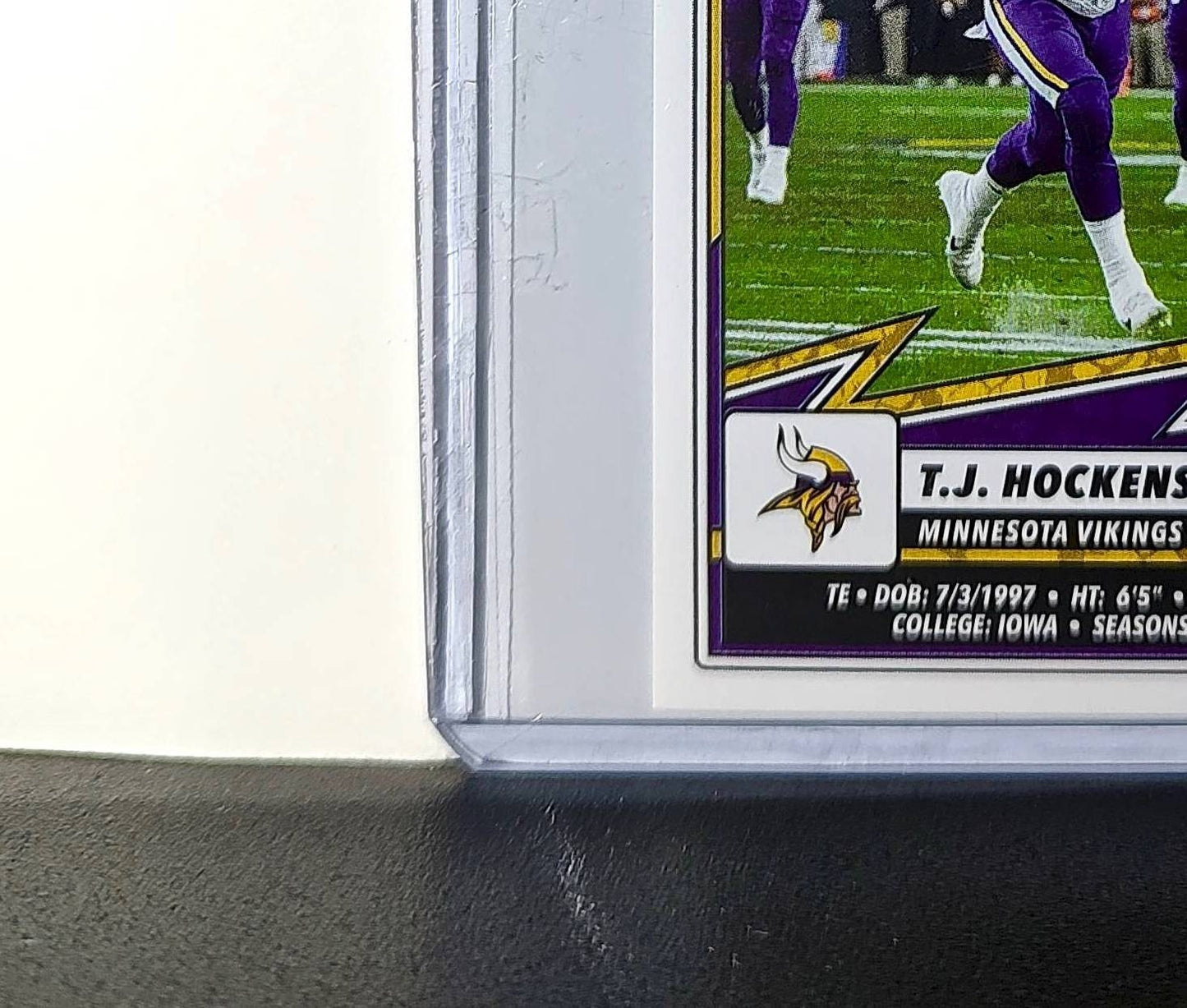 T.J. Hockenson 2025 Panini NFL #413 Sticker Minnesota Vikings