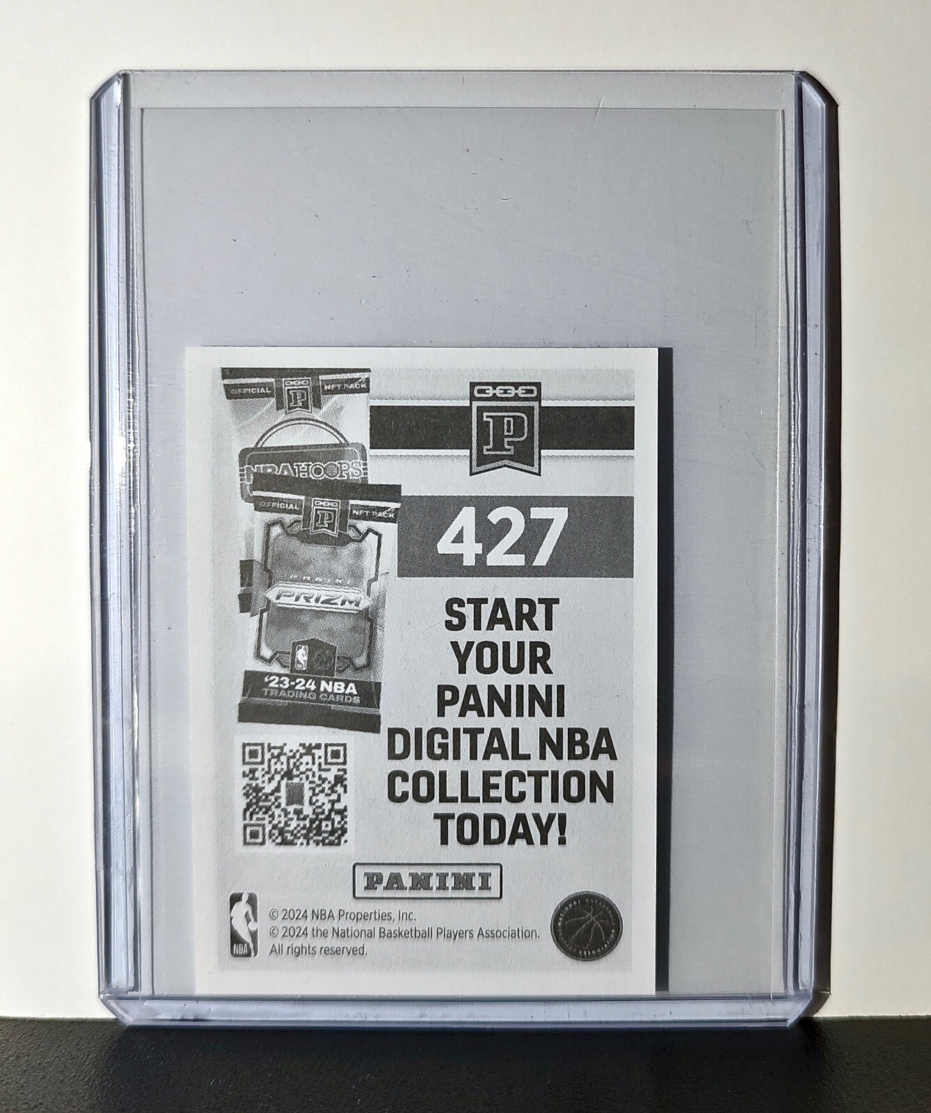 Jusuf Nurkić 2024-25 Panini NBA #427 Sticker Card Phoenix Suns