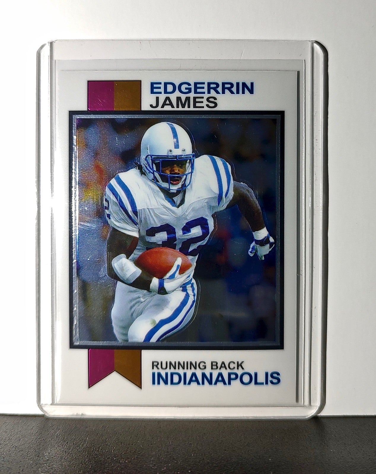 Edgerrin James 2023 Topps 1973 NFL #1973-15 Card Indianapolis Colts