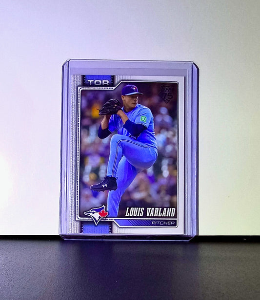 Louis Varland 2026 Topps Update MLB #US210 Card Toronto Blue Jays