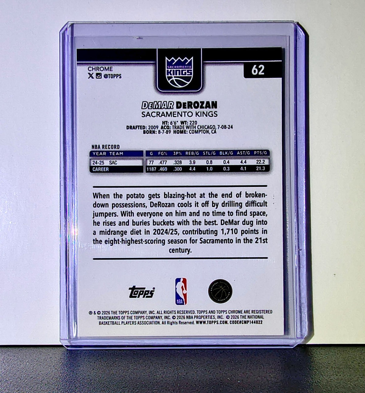 Amen Thompson 2025-26 NBA Topps Chrome Update #62 Basketball Card Rockets