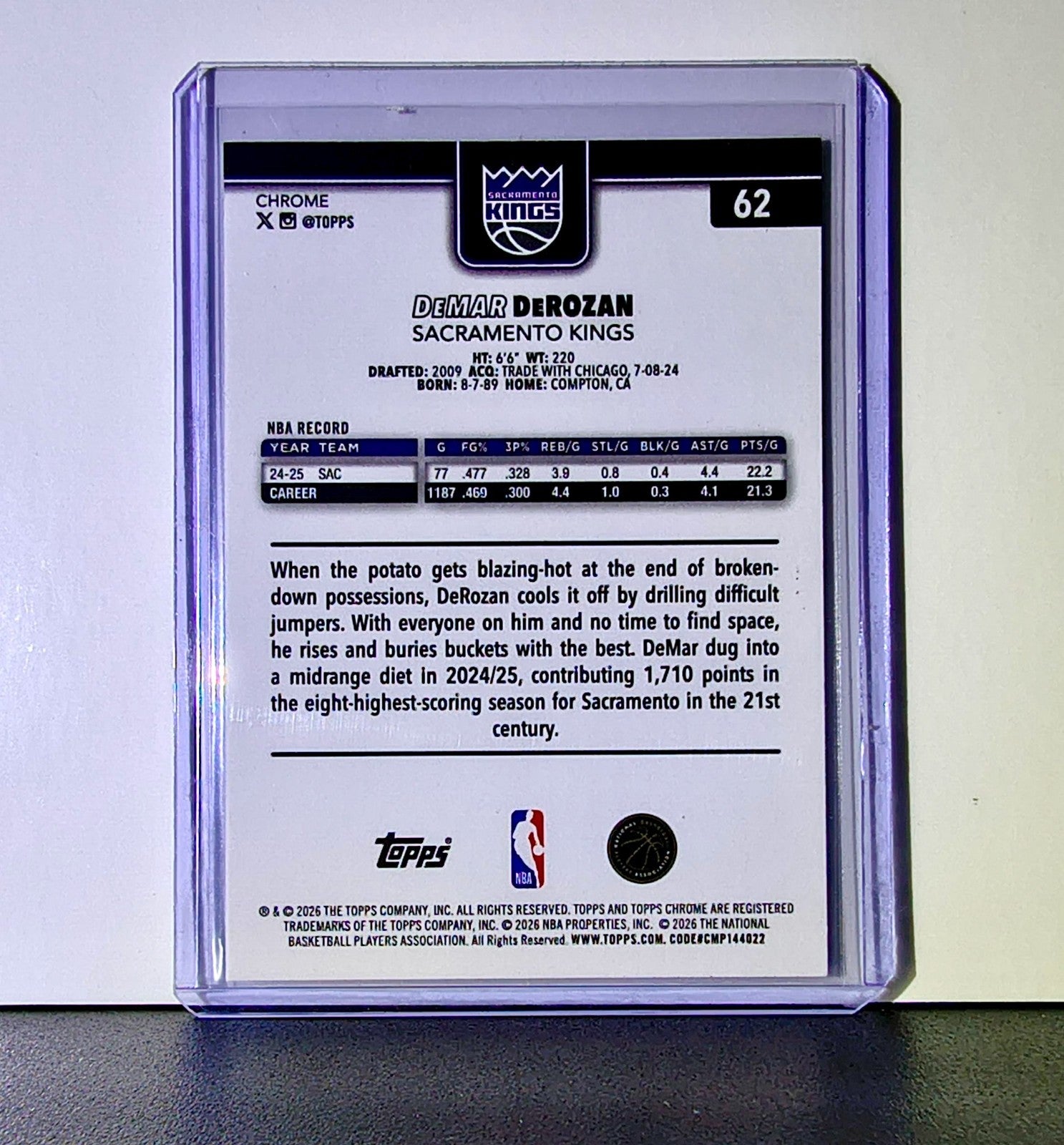 Amen Thompson 2025-26 NBA Topps Chrome Update #62 Basketball Card Rockets