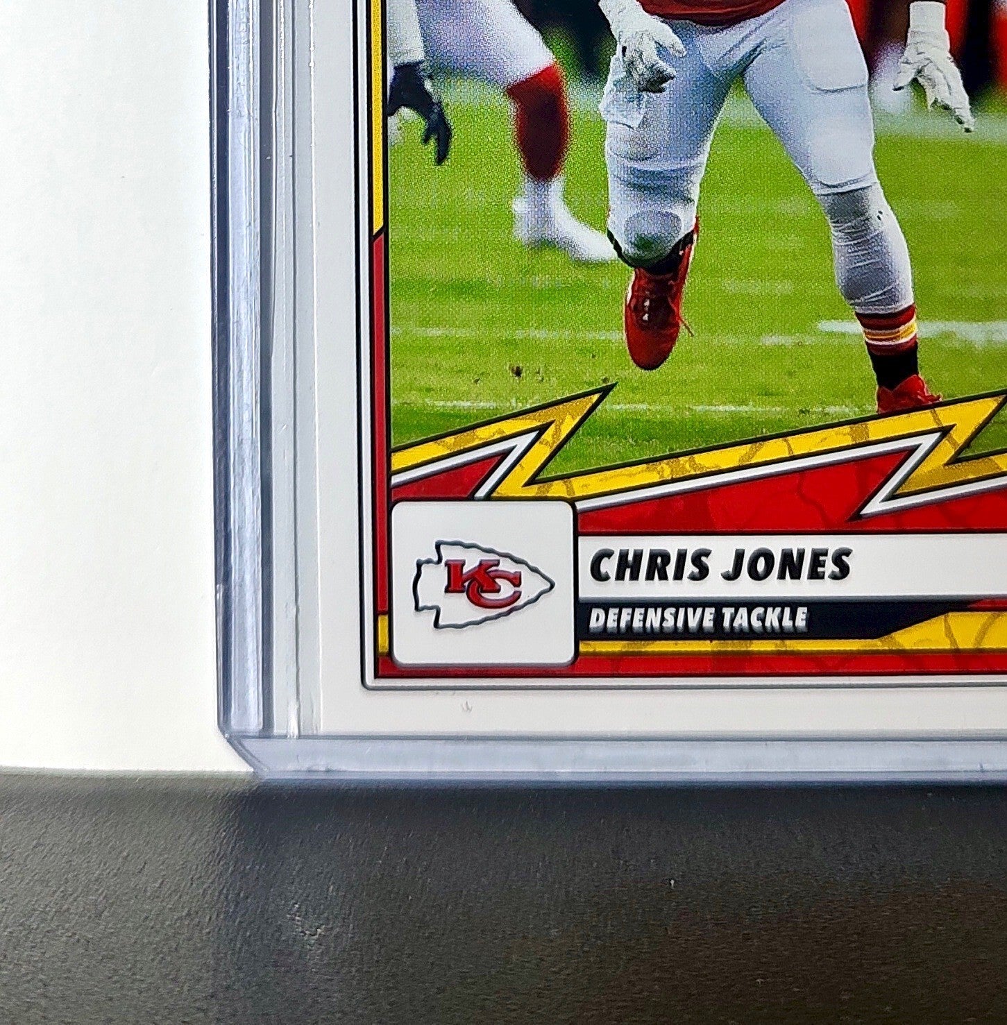 Chris Jones 2025 Panini NFL #47 Sticker Card Kansas City Chiefs
