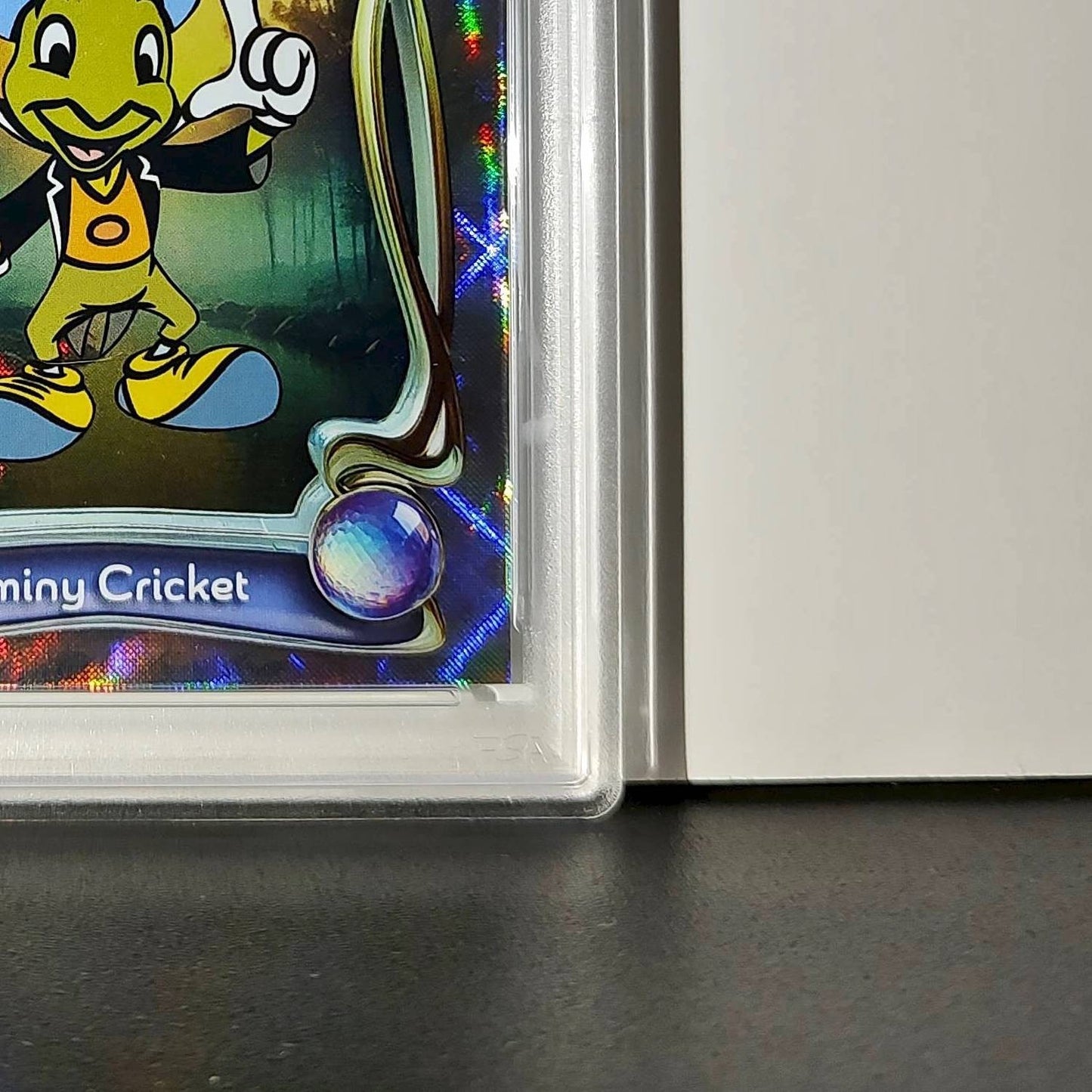 Jiminy Cricket 2025 Topps Disney Wonder #10 Winter Variant Card Pinocchio PSA 9