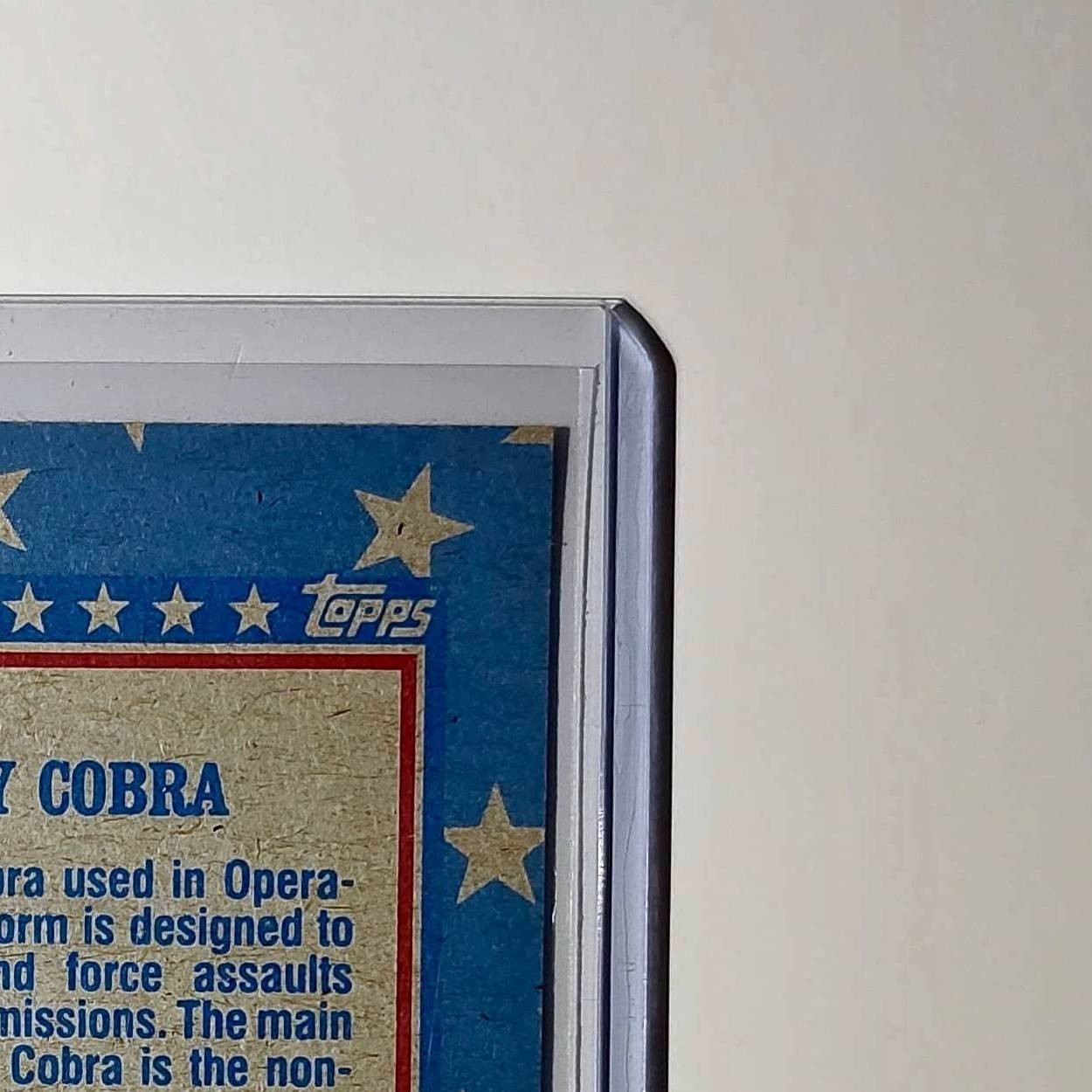 Huey Cobra 1991 Topps Desert Storm #174 Card