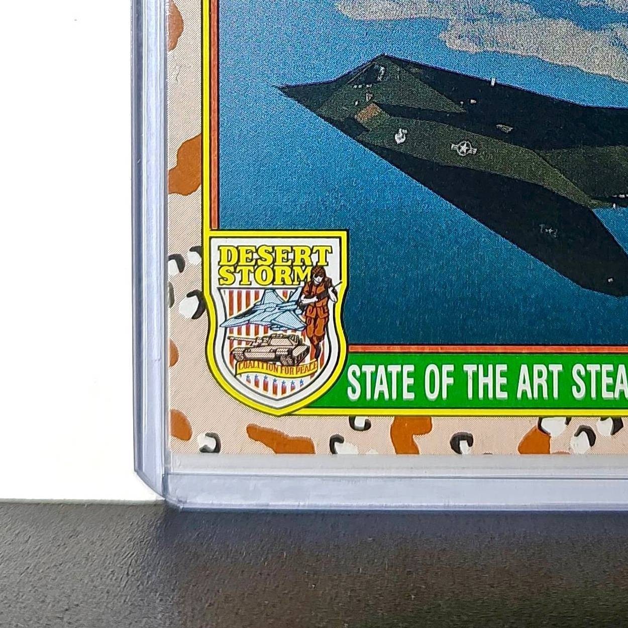 State of the Art Stealth 1991 Topps Desert Storm #20 Card