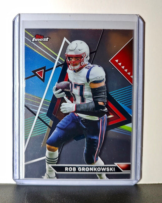 Rob Gronkowski 2023 Topps Finest NFL #213 Card New England Patriots