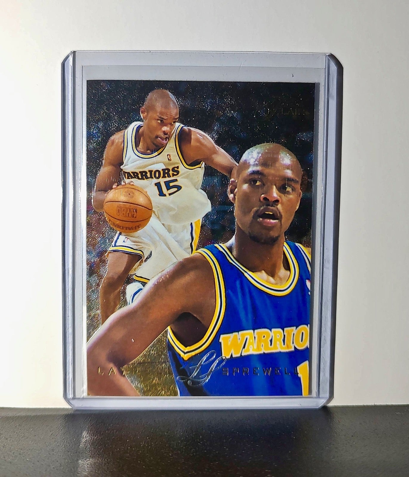 Latrell Sprewell 1995-96 Flair NBA #47 Card Golden State Warriors