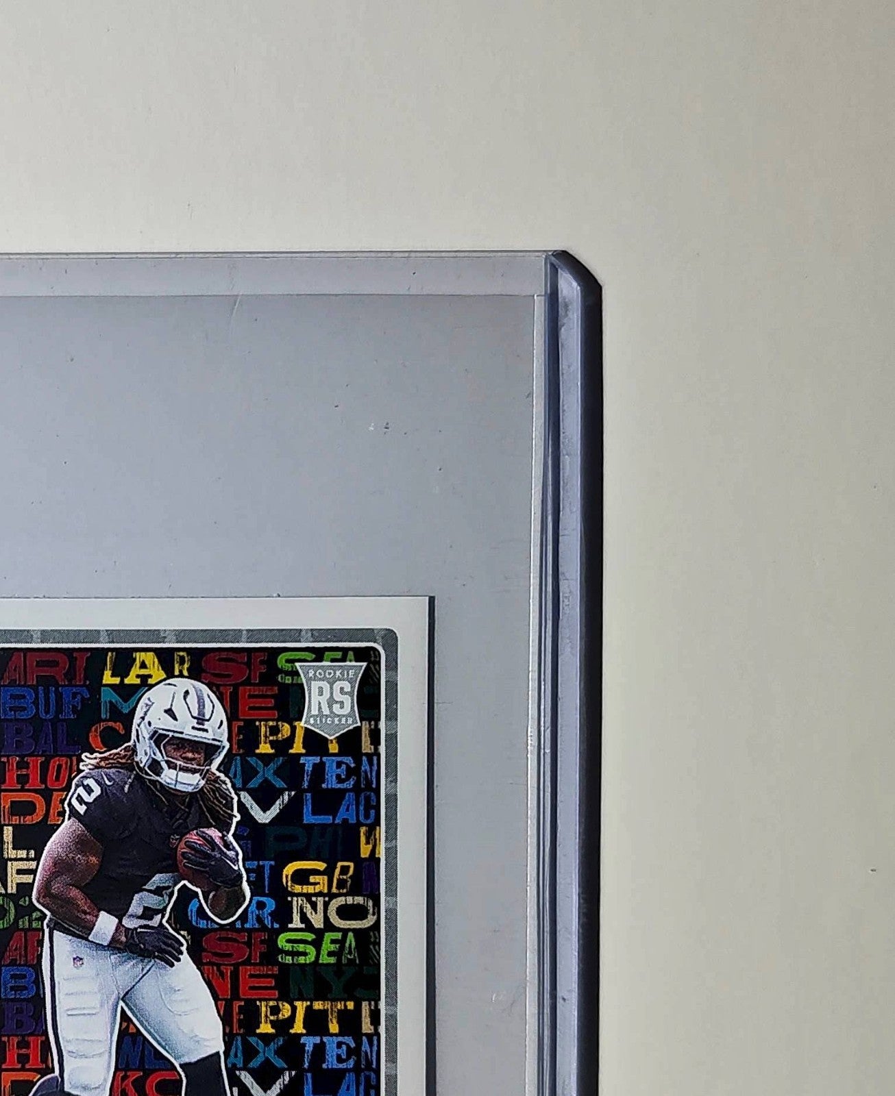 Ashton Jeanty Rookie 2025 Panini NFL #553 Draft Sticker Raiders