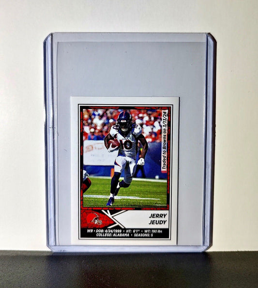 Jerry Jeudy 2024 Panini NFL Sticker #143 Cleveland Browns