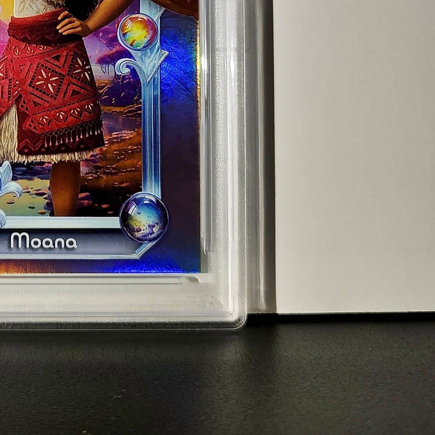 Moana 2025 Topps Disney Cartoon Princess #162 Card Moana PSA 9