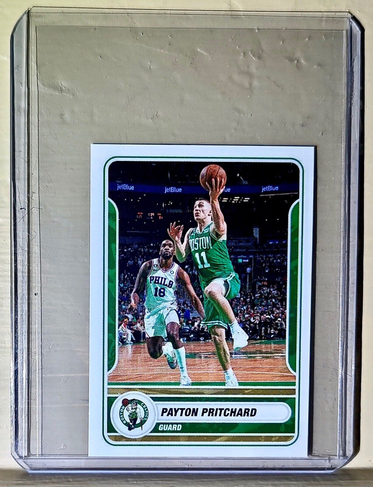 2023-24 Payton Pritchard Panini NBA Basketball #122 Sticker Boston Celtics