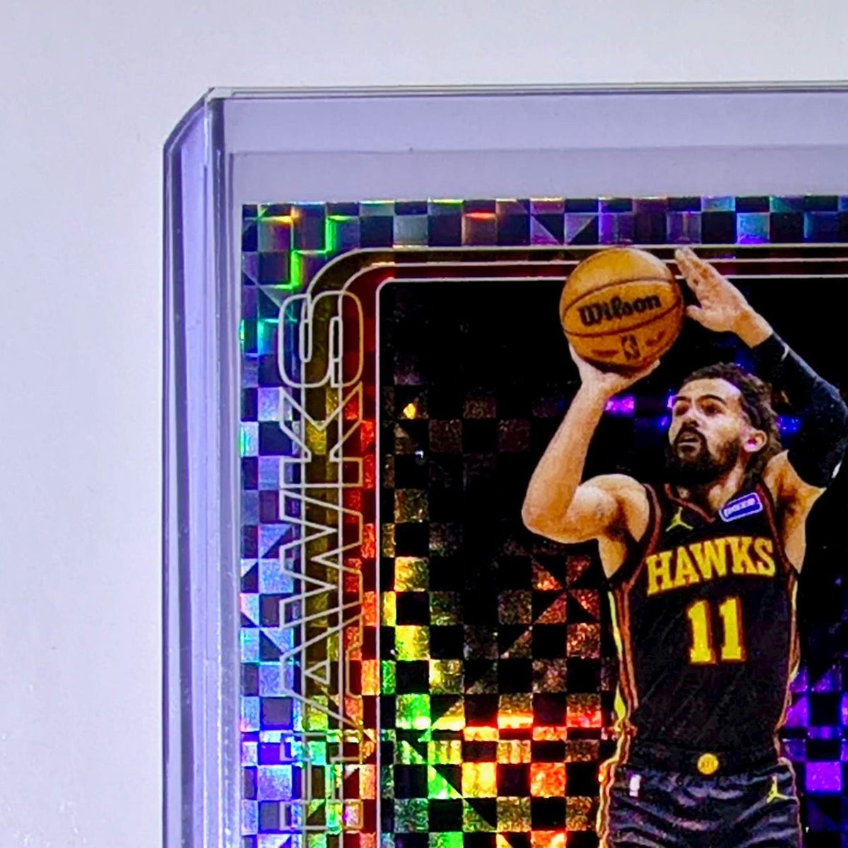 Trae Young 2025-26 NBA Topps Chrome Update X-Fractor #36 Card Atlanta Hawks