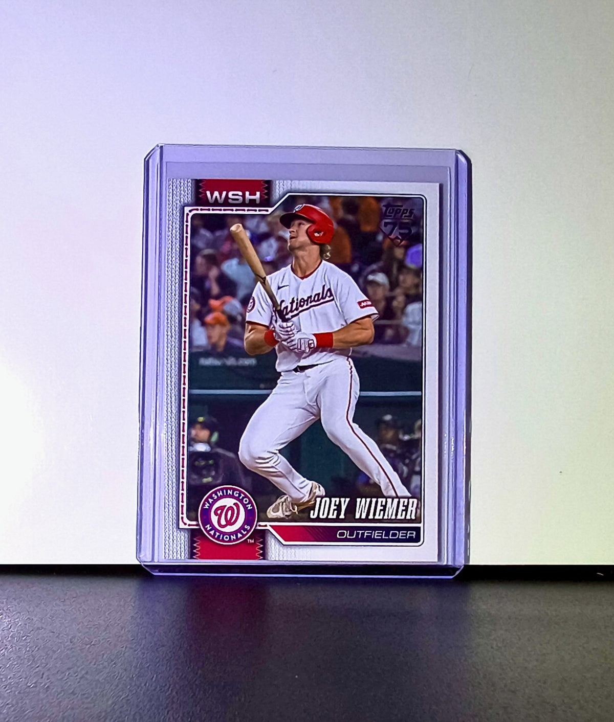Joey Wiemer 2026 Topps Update MLB #US192 Card Washington Nationals