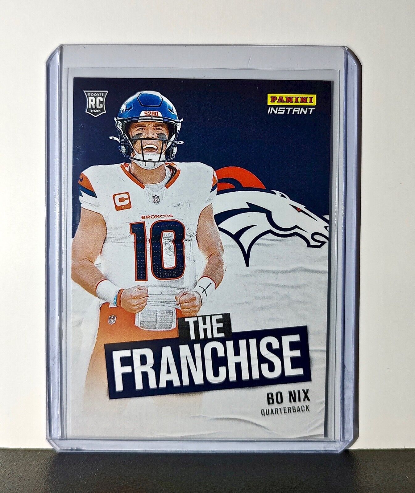 Bo Nix Rookie 2024 Panini The Franchise NFL #15 Football Card Raiders 1 of 319